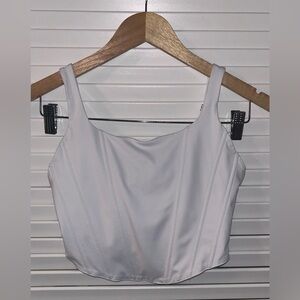 ReoRia White Tank Top for Women